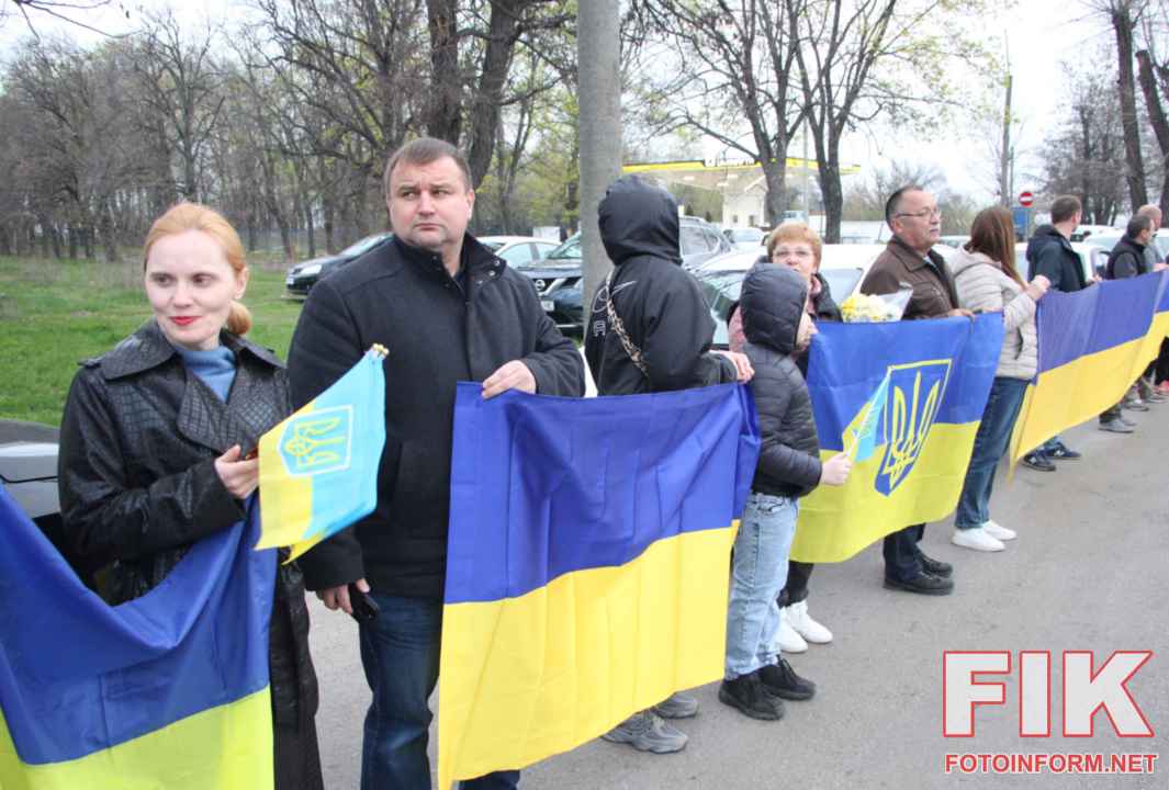 Зустріч звільненого з російського полону військового Євгена Коденця у Кропивницькому, квітень 2026 року.