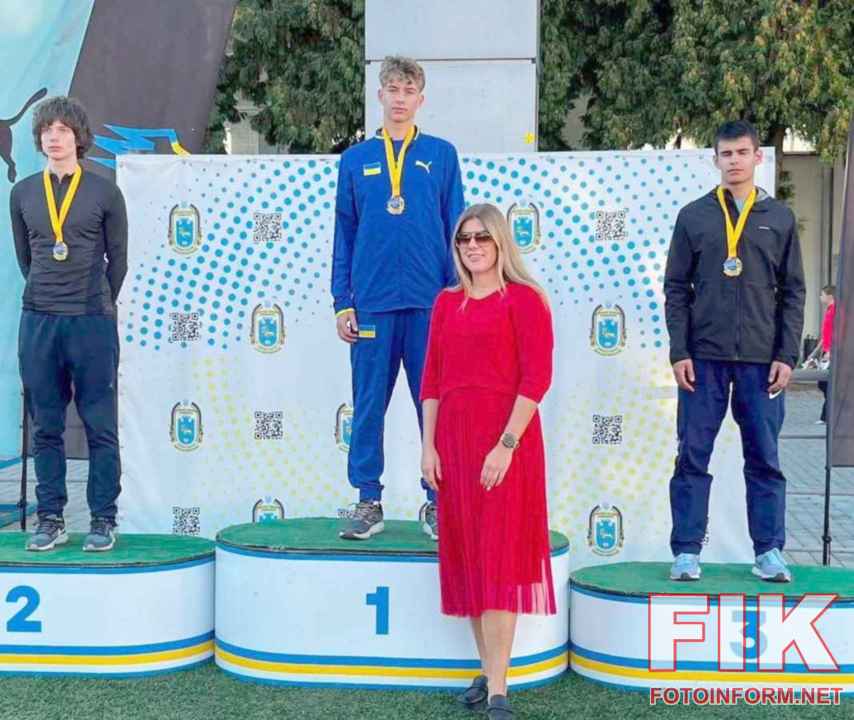 Переможець чемпіонату України з легкої атлетики Владислав Тесленко