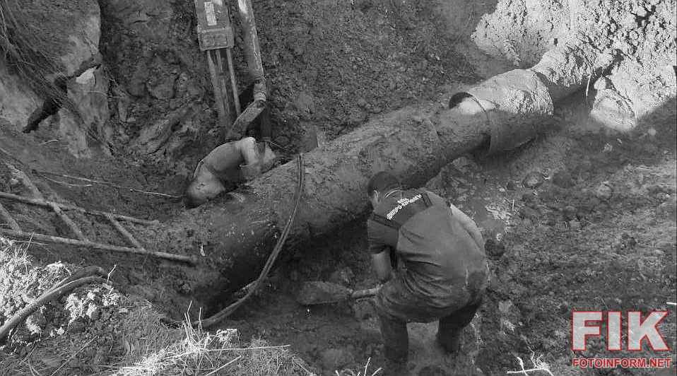 Ремонт водопровідної мережі ОКВП Дніпро-Кіровоград 4 жовтня