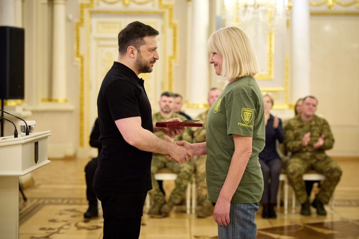 Лікарка-анестезіолог з Кропивницького Ліна Фокіна, нагороджена медаллю За врятоване життя