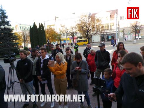 Сьогодні, 18 жовтня, у місті Кропивницький батьки малечі вийшли на мітинг перед міською радою, повідомляє FOTOINFORM.NET
